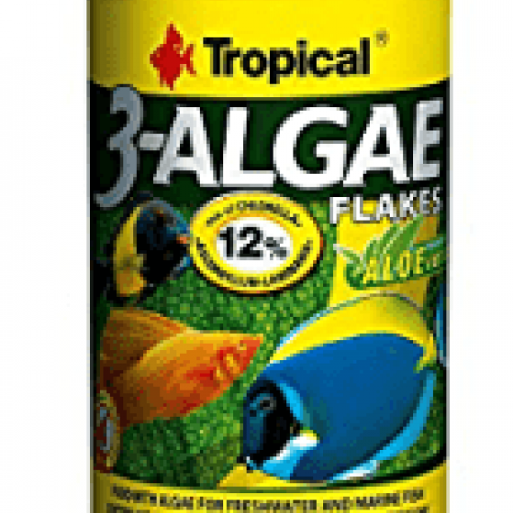 Ração Tropical 3-algae Flakes 20g