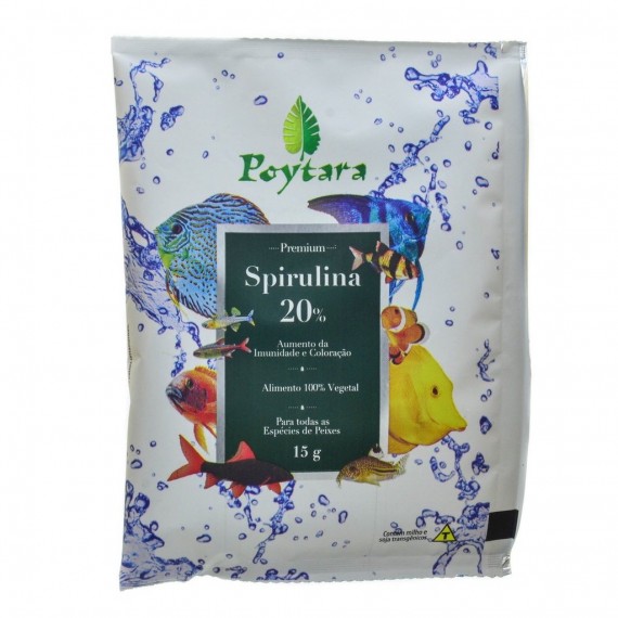 Poytara Spirulina 20% 15g / Sache