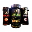 Kit Poytara Black Line Immunity + Spirulina + Garlic