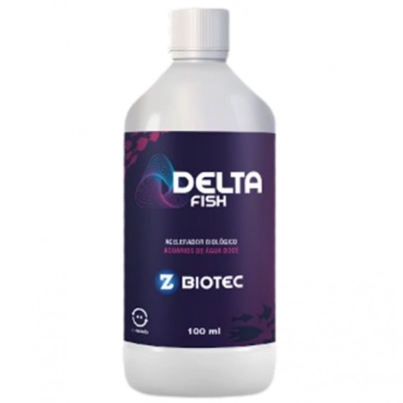 Delta Fish 100ml / Acelerador Biológico / Água doce/Biotec