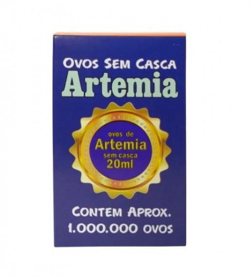 Ovos de artêmia sem casca 20ml Maramar