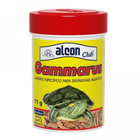 Ração Alcon Gammarus para Répteis e Peixes 11g 