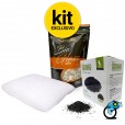 Kit Mídias Super Filtragem Aquários até 40 litros