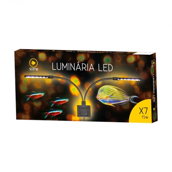 Luminária Soma X7 15W Led 220v