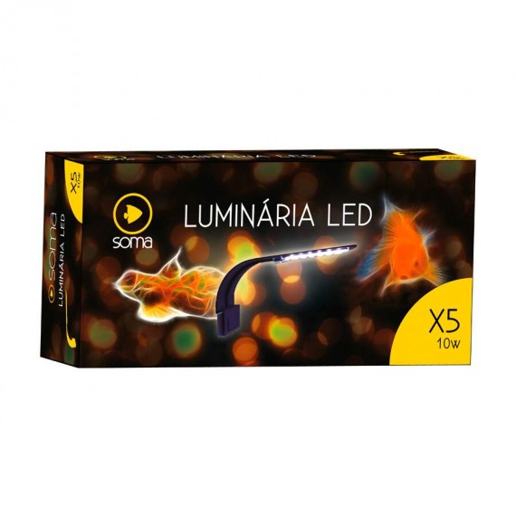 Luminária Soma X5 10W Led 110v