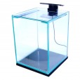 Aquário 10l Quili Classic Nano + Luminária X3 Preta